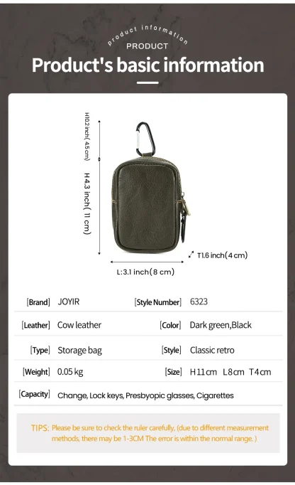 Hook Design Belt Pouch Purse - Image 5