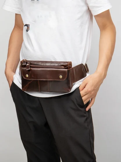 Rustic Style Traveler Waist Bag