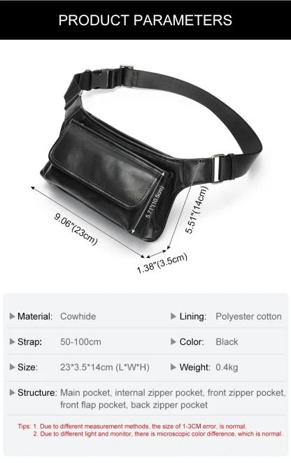 Zipper Shoulder Belt Pack - Image 5