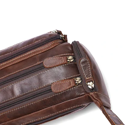 Travel Bum PU Leather Hip Bag - Image 3