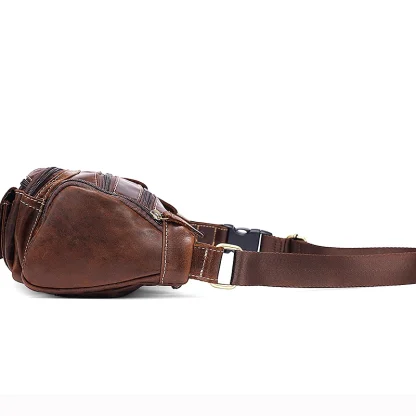 Travel Bum PU Leather Hip Bag - Image 2
