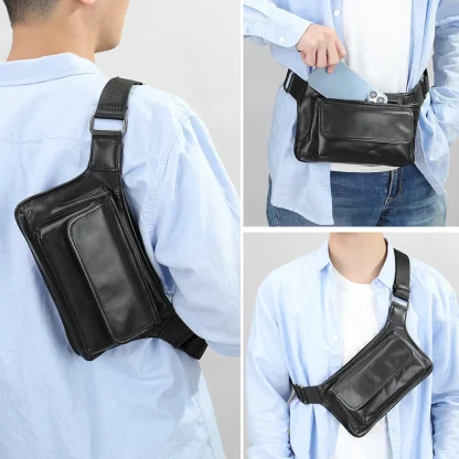 Zipper Shoulder Belt Pack - Image 4