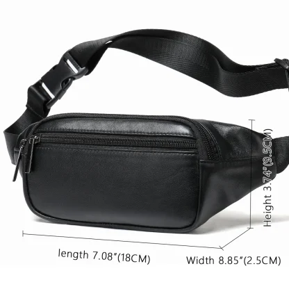 Stylish Black Fanny Pack - Image 4