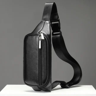 Stylish Black Fanny Pack