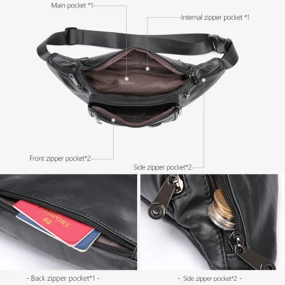 Travel Multi-Pocket Waist Pack - Image 2