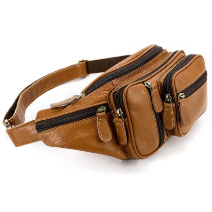 Vintage Style Travel Waist Pack - Image 2