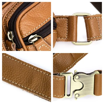 Vintage Style Travel Waist Pack - Image 5